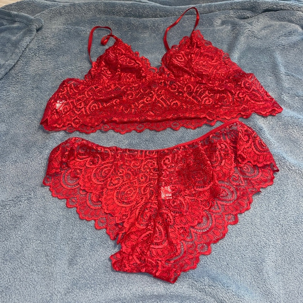 Womens bra and panties set